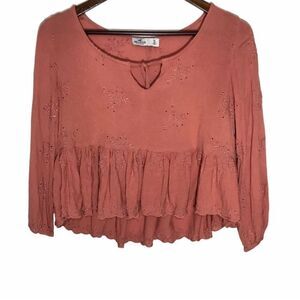 Women’s Hollister Coral Blouse